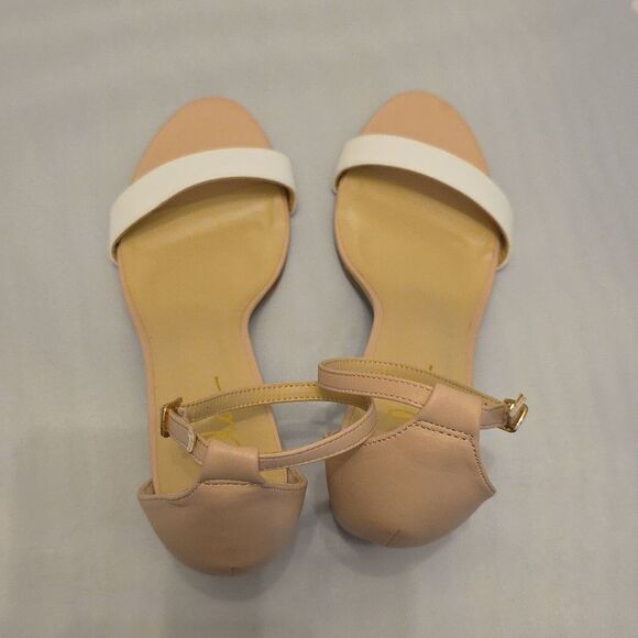 BRAND NEW LULU'S TAYLOR CHUNKY  HEEL  SANDALS - Picture 5 of 16